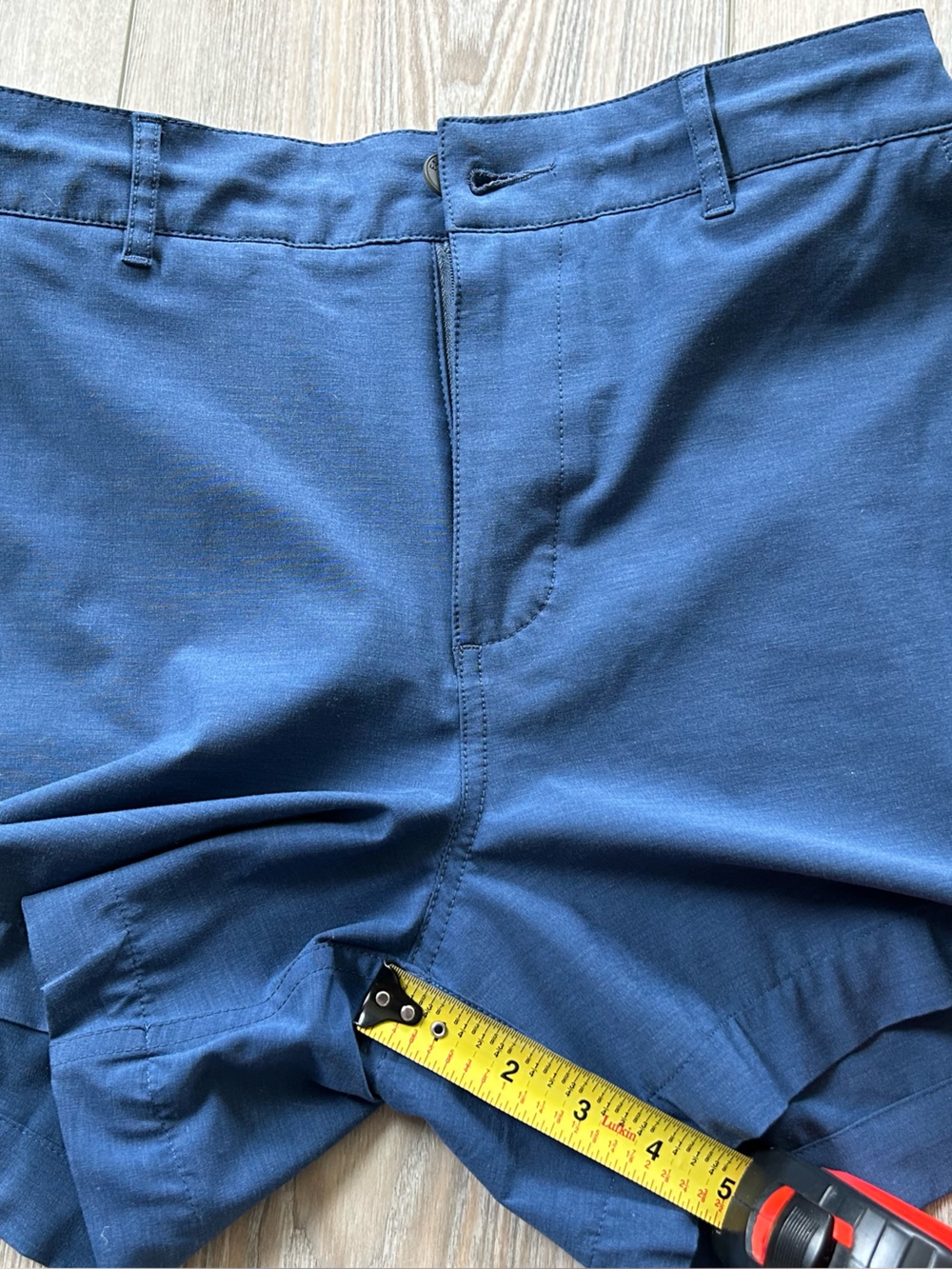 Faherty Navy All Day Shorts